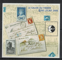 France - Bloc CNEP - Yvert 46 - Salon Du Timbre Et De L'Ecrit 2006 - Lettres, Timbres - CNEP