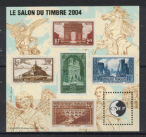 France - Bloc CNEP - Yvert 41 - Salon Du Timbre 2004 - Timbres - CNEP