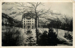 Combloux * Le Grand Hôtel P. L. M. Et La Chaine Des Arravis * Le Court De Tennis - Combloux