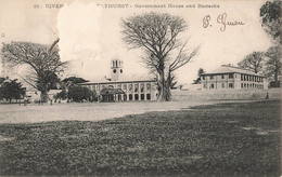 Gambie River Gambia Bathurst Government House And Barracks - Gambia