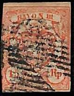 94990cC - SWITZERLAND -  STAMP  - Zumstein # 18 -   VERY Fine USED - Gebraucht