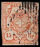 94990d - SWITZERLAND -  STAMP  - Zumstein # 18 -  USED - Gebraucht