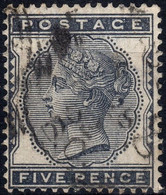 1880 Gran Bretagna, 5 P. Usato - Unclassified