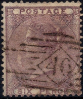 1855 Gran Bretagna, 6 P. Usato - Ohne Zuordnung