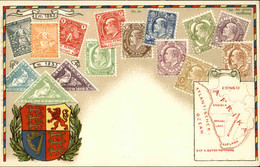 PHILATÉLIE - Carte Postale - Représentation De Timbres D'Afrique Du Sud  - L 76782 - Timbres (représentations)
