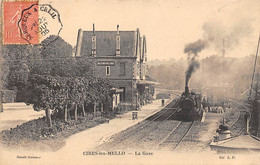 Cires-lès-Mello     60        Intérieur De La Gare   - Train -     (voir Scan) - Other & Unclassified