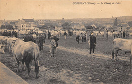 58-CORBIGNY- LE CHAMP DE FOIRE - Corbigny