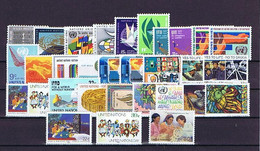 UN NY, 31 Versch. ** Postfrisch / 31 Diff. Mnh - Colecciones & Series