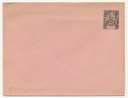 COTE D'IVOIRE - Entier Postal (enveloppe) 25c Groupe - Ref EN 7 - 147 X 112 Mm - Ongebruikt
