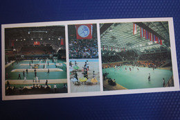 SOVIET SPORT. Volleyball "Druzhba"  Complex In Moscow.  Olympic Games 1984 -OLD Postcard - Fencing - Escrime