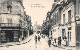 Clermont         60          Rue  De La République    Magasin De Jouets Et Confiserie   -  4 --       (voir Scan) - Clermont