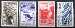 Delcampe - Col18  Monaco PA  N° 32 à 35 Neuf XX MNH & X MH Cote 86,50€ - Luftfahrt