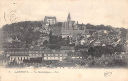 Clermont         60        Vue Panoramique      (voir Scan) - Clermont