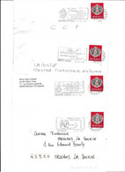 LOT DE 4 DOCUMENT DE MONACO - Macchine Per Obliterare (EMA)