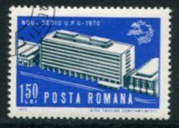 ROMANIA 1970 UPU Building Used.  Michel 2875 - Used Stamps