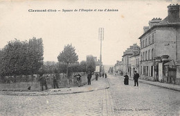 Clermont        60        Square De L'Hospice Et Rue D'Amiens          (voir Scan) - Clermont