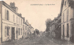 Clermont        60         La Rue De Paris. Hôtel Vaillant          (voir Scan) - Clermont