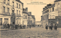 Clermont        60           Entrée De La Rue Des Fontaines      (voir Scan) - Clermont