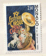 MONACO - 19e Festival International Du Cirque - Y&T N° 1971 - 1995 - Cirque