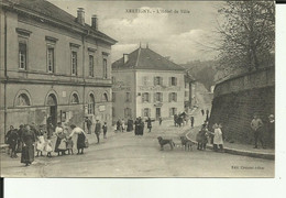 88 - Vosges - Xertigny - L'Hotel De Ville - Belle Animation - Enfants - Chiens - - Xertigny