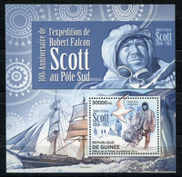 GUINEE THEME POLAIRE BF  CENTENAIRE DE L'EXPEDITION AU POLE SUD DE ROBERT FALCON SCOTT  (1868-1912)........... - Events & Gedenkfeiern