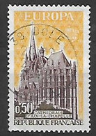 641 EUROPA  Cathédrale D'aix La Chapelle Oblitéré DOLE - 39 - Otros & Sin Clasificación