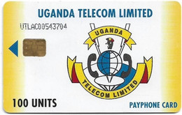 Uganda - UTL - Logo & Services, Cn. UTLAC, Siemens S35, 100U, Used - Oeganda