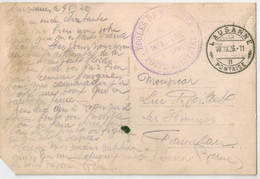 " ECOLE DE RECRUE POSTE MILITAIRE " Lausanne - Postmarks