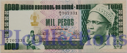 GUINEA BISSAU 1000 PESOS 1978 PICK 8b UNC - Guinee-Bissau