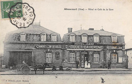 Abancourt       60           Hôtel Et Café De La Gare      (voir Scan) - Autres & Non Classés