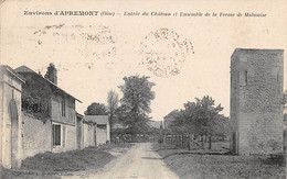Apremont       60        Entrée Du Château Et Ensemble De La Ferme De La Malassise       (voir Scan) - Other & Unclassified
