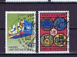 UN Wien 1983, Michel-Nr. 34-35 Gestempelt, Used / Cto - Oblitérés