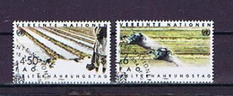 UN Wien 1984, Michel-Nr. 39-40 Gestempelt, Used / Cto - Oblitérés