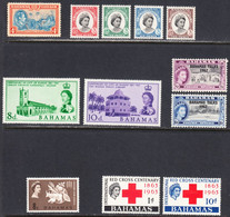 Bahamas 1938-1963 Mint No Hinge/mounted, See Notes, Sc# ,SG 158,217-227 - 1859-1963 Colonia Británica