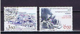 UN Wien 1986, Michel-Nr. 60-61 Gestempelt, Used / Cto - Oblitérés