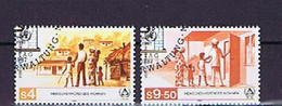 UN Wien 1987, Michel-Nr. 69-70 Gestempelt, Used / Cto - Oblitérés