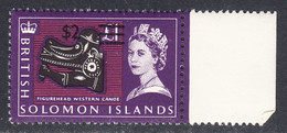 British Solomon Islands 1966-67 Mint No Hinge, Upright Wmk, Sc# ,SG 152A - Iles Salomon (...-1978)