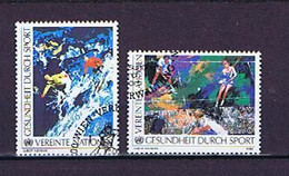 UN Wien 1988, Michel-Nr. 85-86 Gestempelt, Used / Cto - Oblitérés