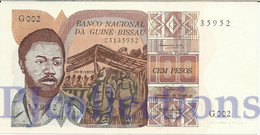 GUINEA BISSAU 100 PESOS 1975 PICK 2 UNC - Guinea-Bissau