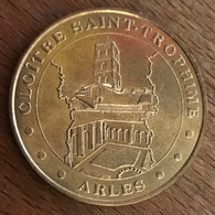 13 ARLES CLOÎTRE SAINT-TROPHIME MDP 2002 MEDAILLE SOUVENIR MONNAIE DE PARIS JETON TOURISTIQUE MEDALS COINS TOKENS - 2002