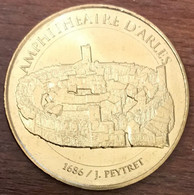 13 ARLES AMPHITHÉATRE MDP 2016 MEDAILLE SOUVENIR MONNAIE DE PARIS JETON TOURISTIQUE MEDALS COINS TOKENS - 2016