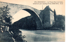 CPA GRENOBLE 38 Le Vieux Pont De Claix - Echirolles