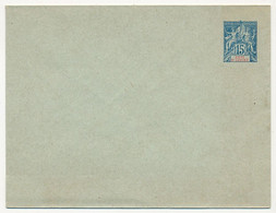 COTE D'IVOIRE - Entier Postal (enveloppe) 15c Groupe Allégorique - EN 4 - 147 X 110 Mm - Ungebraucht