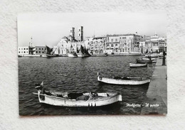 Cartolina Illustrata Molfetta - Il Porto, Viaggiata Per Pesaro 1965 - Molfetta