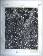 TOESTAND In 1971 GROTE LUCHT-FOTO Van WINGENE 63x48cm KAART ORTO PLAN 1/10.000 CARTOGRAPHIE PHOTO AERIENNE CARTE R233 - Wingene