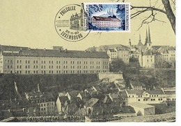 CARTE MAXIMUM  LUXEMBOURG ARCHIVES DE L'ETAT 1980 - Maximumkarten