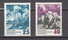 DDR 1964,2V In Set,space,aerospace,ruimtevaart,luft Und Raumfahrt,de L'aérospatiale,MH/Ongebruikt,MNH/Postfris(A3896) - America Del Nord