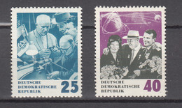 DDR 1964,2V In Set,space,aerospace,ruimtevaart,luft Und Raumfahrt,de L'aérospatiale,MH/Ongebruikt,MNH/Postfris(A3896) - North  America