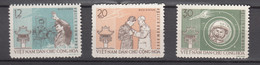 Vietnam 1962,3V In Set,space,aerospace,ruimtevaart,luft Und Raumfahrt,de L'aérospatiale,MNH/Postfris(A3902) - Amérique Du Nord