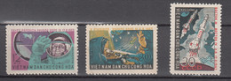 Vietnam 1962,3V In Set,space,aerospace,ruimtevaart,luft Und Raumfahrt,de L'aérospatiale,MNH/Postfris(A3903) - North  America